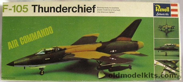 Revell 1/75 Republic F-105B Thunderchief 'Air Commando' Issue, H231-130 plastic model kit